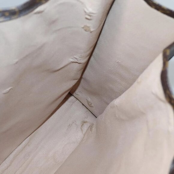 LOUIS VUITTON Monogram Sac Plat Hand Bag M51140 LV Auth 128776 - Picture 13 of 16